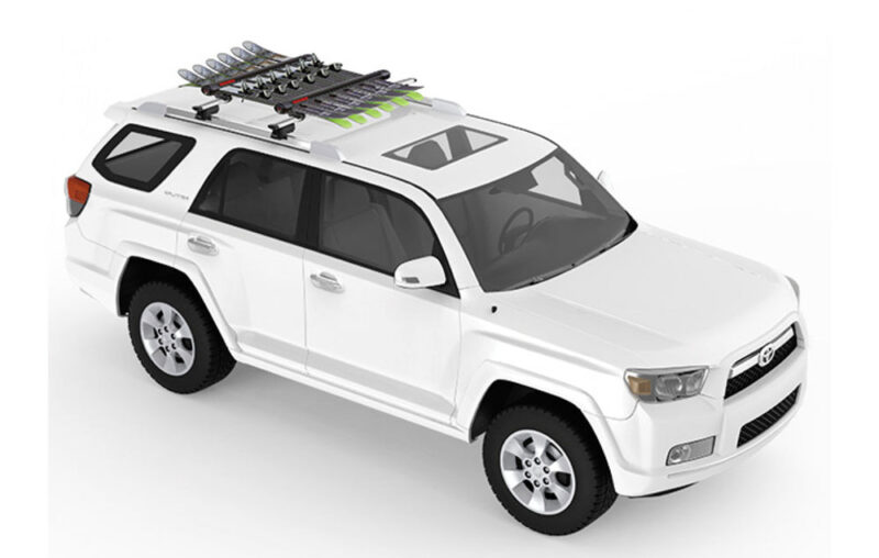 FatCat 6 Evo Ski / Snowboard Roof Rack Wholesale - Image 2